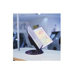SUPORT DE BIROU ORBITAL VIOLET IRIDISCENT CU 10 FOLII, TARIFOLD