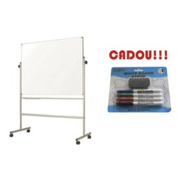 TABLA MAGNETICA SMART PE STAND MOBIL 120X180 cm (calitate Premium 3 ani garantie)+CADOU! (Set 4 markere+burete)