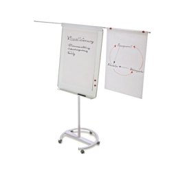 FLIPCHART MOBIL CU BRATE LATERALE JUNIOR PLUS 70x100 cm, MAGNETOPLAN