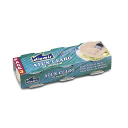 DIAMIR Conserva Ton YELLOWFIN bucati in suc propriu Pachet 3x 80 g