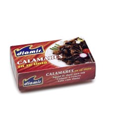 Conserva calamar bucati in cerneala proprie 110g