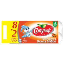 Hartie igienica Cony Soft, 2 straturi, 10 role/set