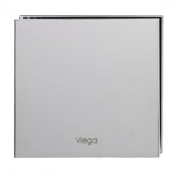 Clapeta de actionare cromata-mat pentru pisoar Viega gama Visign For More 100