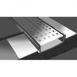 Grila ornament Tece model Quadratum 100cm finisaj mat