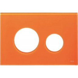 Placa clapeta TECE Loop culoare orange