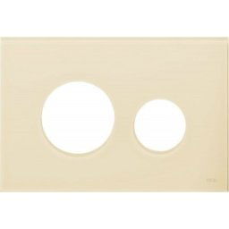 Placa clapeta TECE Loop culoare fildes