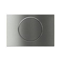 Clapeta WC Geberit Sigma 10 ,inox,pentru rezervoare incastrate