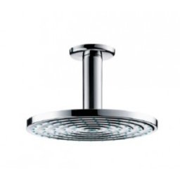 Para de dus Hansgrohe gama Raindance S 180 Air, 1 functie, cu conexiune plafon 100mm, crom