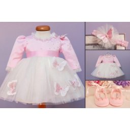 Set botez Pink Butterfly