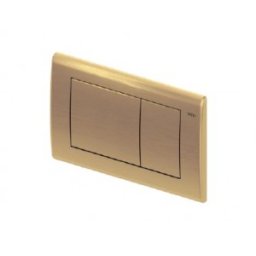 Clapeta actionare WC Tece Planus bronz