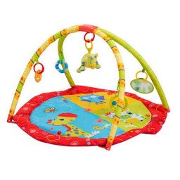 Covoras de joaca Animals red