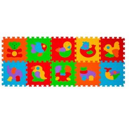 Puzzle Animalute - covoras din spuma 10 buc