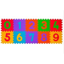 Covoras din spuma Puzzel Cifre10 buc
