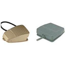 Intrerupator de picior mini 250V 10A metalic