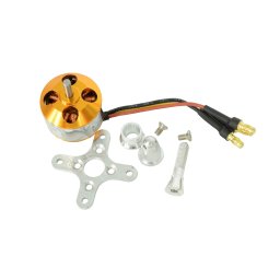Motor Brushless cu Mufe Banana A2212 (2450 KV)