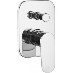 Baterie duș încastrată ALPINIA, cu comutator, finisaj cromat – Cod BGA_044P