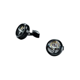 Butoni Tourbillon TF Est. 1968 - PVD black - silver carbon