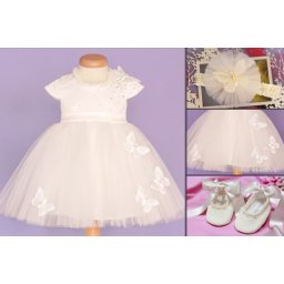 Set botez White Butterfly