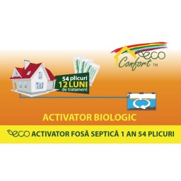 Bioactivator intretinere fosa 1an - 54plicuri de 25gr EPUR