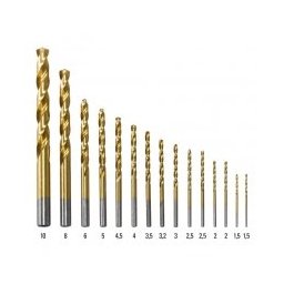 Set de burghie HSS pentru metal Trotec