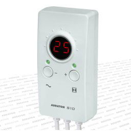 Termostat comanda pompa vana cu 3 cai Auraton HYDRA, 5 ani Garantie, indica functionarea vanei