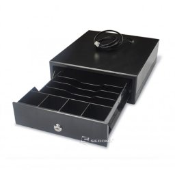 Sertar de bani Mini EK240 - Deschidere electrica (Tip deschidere - Doar electrica (din casa de marcat))