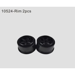 Set Jante VRX Short Course 1/10 4WD Negre