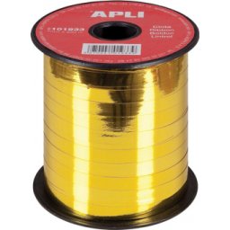 Panglica Apli, 7 mm x 500 m, rola, auriu