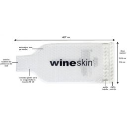 WineSkin Rosu