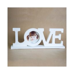Rama Foto 3D Love, Model Alb