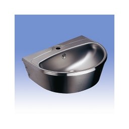 Lavoar Sanela din otel inox cu sifon