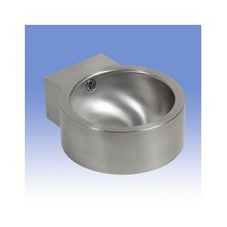 Lavoar Sanela din otel inox cu sifon, set montaj, finisaj periat
