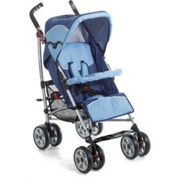 Carucior sport Plebani Linus-albastru