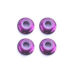 Set piulite roti automodele rc M3 Fastrax, cu flansa si autoblocare