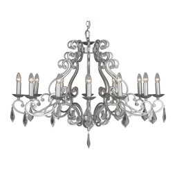 Candelabru BAROZZI SMALL LV 50049/S/SBH