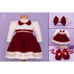 Set botez Festive Red Velvet
