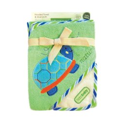Prosop de baie, flotir broasca testoasa verde OKR-ECO
