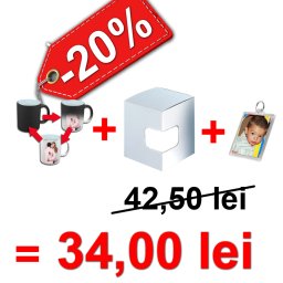 Pachet special cana termosensibila, breloc si cutie