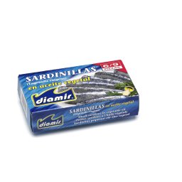 Conserva Sardine mici in ulei 90 g DIAMIR