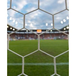 Plase porti fotbal 7,35 x 2,44 m, fir 4 mm, ochi hexagonal