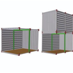 Consolidare acoperis (suport de sustinere pentru acoperis), 2.25 m si 3 m
