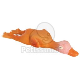 Trixie jucărie câini, rață din latex cu fluier 14 cm (TRX35093)