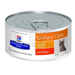 Hill's Prescription Diet c/d Multicare Urinary Care hrana pentru pisici - conservă 156 g