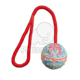Trixie jucărie câini Minge pe sfoară 6 cm / 30 cm (TRX3305)