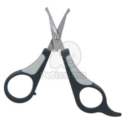 Trixie Foarfecă pentru față și labe, cu vârf rotunjit 9,5 cm (TRX2360)
