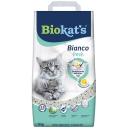 Biokat's Bianco Fresh Nisip igienic pisici 5 kg