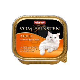 Animonda Cat Vom Feinsten Adult, pasăre și vițel 6 x 100 g (83437)