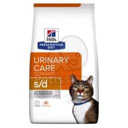 Hill's Prescription Diet s/d Urinary Care hrana uscata pentru pisici 1,5 kg