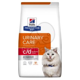 Hill's Prescription Diet c/d Multicare Stress Urinary Care hrana uscata pentru pisici 1,5 kg