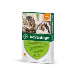 Advantage Spot On pisici/iepuri 4 pipete x 0,4 ml (Advantage 40)